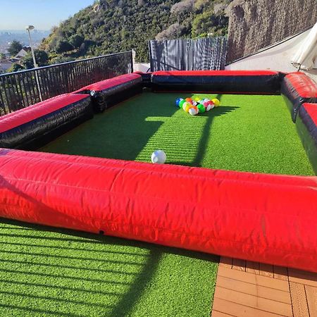 A+View Private Terrace Private Pool Family Fun Villa Badalona Exterior photo